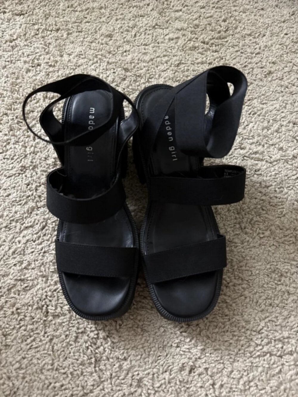 Madden Girl Chunky Platform Heels